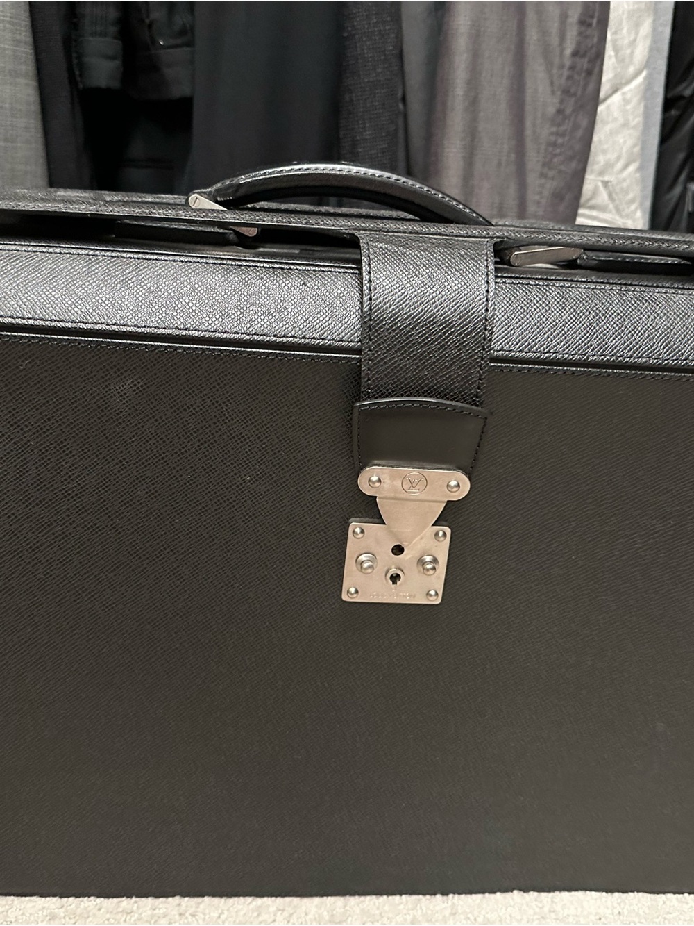 Brand New Never Used Authentic Louis Vuitton Men's Leather Briefcase/ Pilot Case